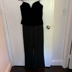 Adelyn Rae black jumpsuit